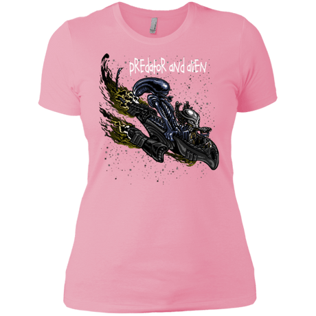 T-Shirts Light Pink / X-Small Predator and Alien Women's Premium T-Shirt
