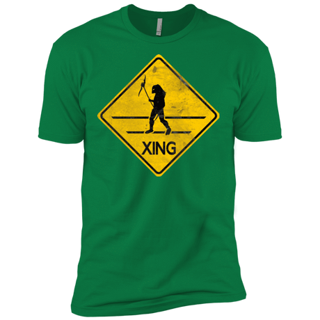 T-Shirts Kelly Green / X-Small Predator Crossing Men's Premium T-Shirt