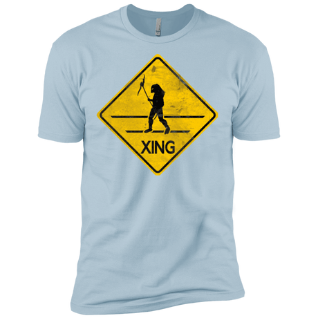 T-Shirts Light Blue / X-Small Predator Crossing Men's Premium T-Shirt