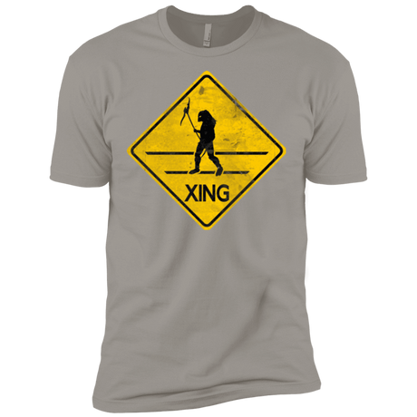 T-Shirts Light Grey / X-Small Predator Crossing Men's Premium T-Shirt