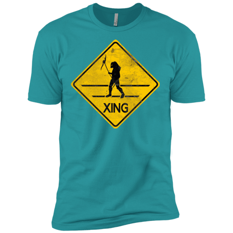 T-Shirts Tahiti Blue / X-Small Predator Crossing Men's Premium T-Shirt