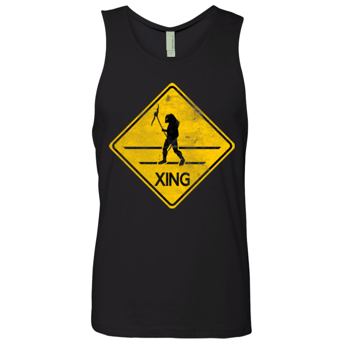 T-Shirts Black / Small Predator Crossing Men's Premium Tank Top