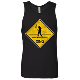 T-Shirts Black / Small Predator Crossing Men's Premium Tank Top
