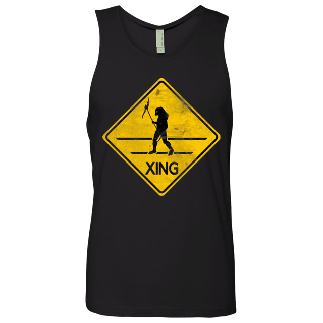 T-Shirts Black / Small Predator Crossing Men's Premium Tank Top