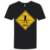 T-Shirts Black / X-Small Predator Crossing Men's Premium V-Neck