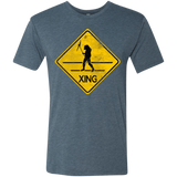 T-Shirts Indigo / Small Predator Crossing Men's Triblend T-Shirt