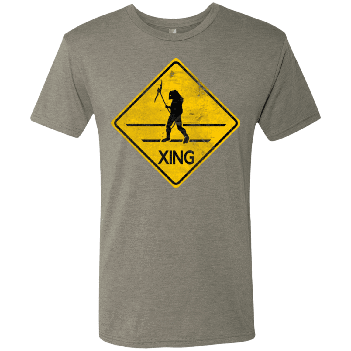 T-Shirts Venetian Grey / Small Predator Crossing Men's Triblend T-Shirt