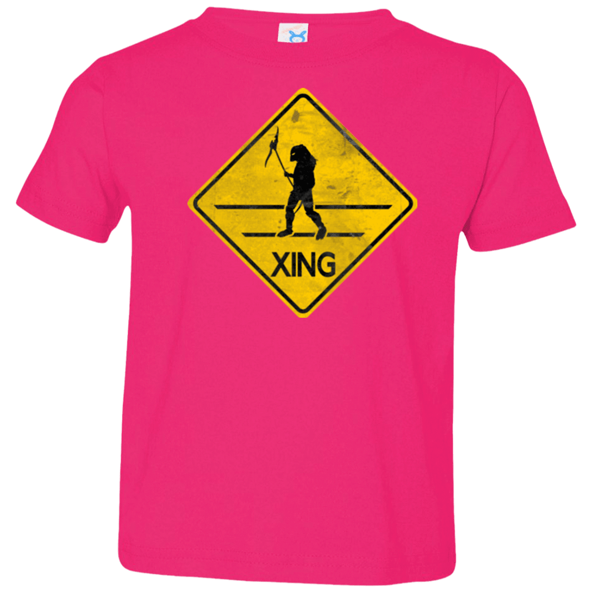 T-Shirts Hot Pink / 2T Predator Crossing Toddler Premium T-Shirt