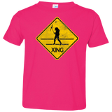 T-Shirts Hot Pink / 2T Predator Crossing Toddler Premium T-Shirt