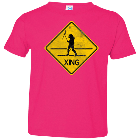T-Shirts Hot Pink / 2T Predator Crossing Toddler Premium T-Shirt
