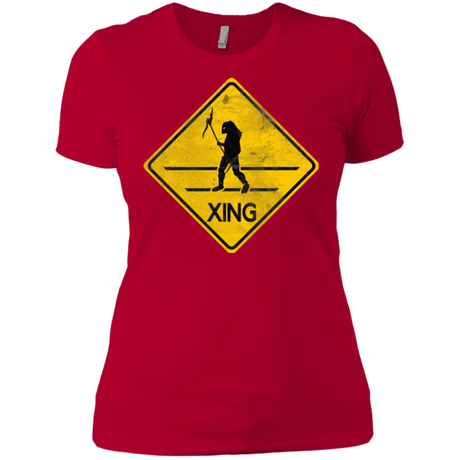 T-Shirts Red / X-Small Predator Crossing Women's Premium T-Shirt