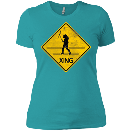 T-Shirts Tahiti Blue / X-Small Predator Crossing Women's Premium T-Shirt