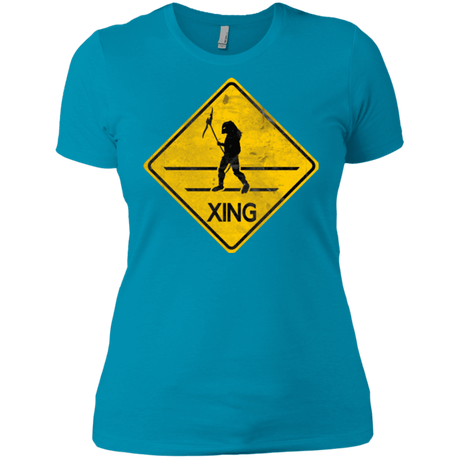 T-Shirts Turquoise / X-Small Predator Crossing Women's Premium T-Shirt