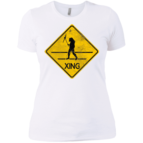T-Shirts White / X-Small Predator Crossing Women's Premium T-Shirt