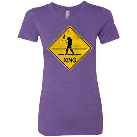 T-Shirts Purple Rush / Small Predator Crossing Women's Triblend T-Shirt