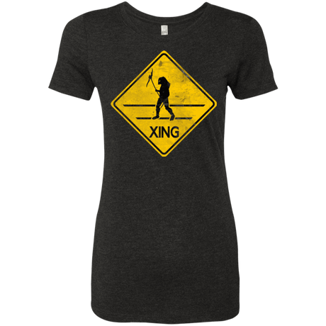 T-Shirts Vintage Black / Small Predator Crossing Women's Triblend T-Shirt