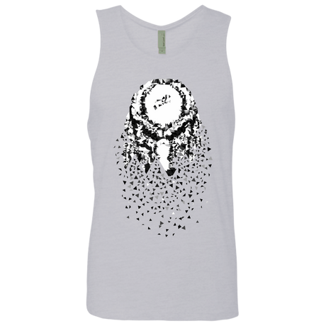 T-Shirts Heather Grey / S Predator Lurking Men's Premium Tank Top