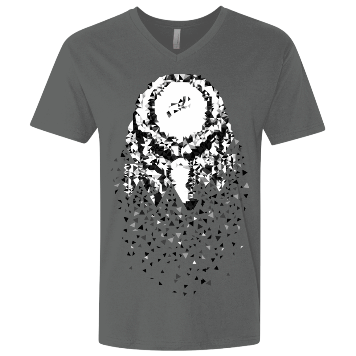 T-Shirts Heavy Metal / X-Small Predator Lurking Men's Premium V-Neck