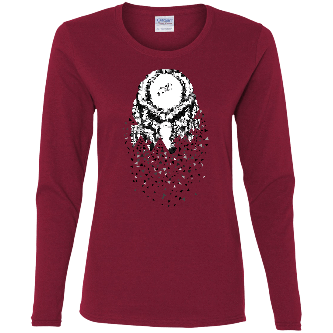 T-Shirts Cardinal / S Predator Lurking Women's Long Sleeve T-Shirt