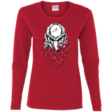 T-Shirts Red / S Predator Lurking Women's Long Sleeve T-Shirt