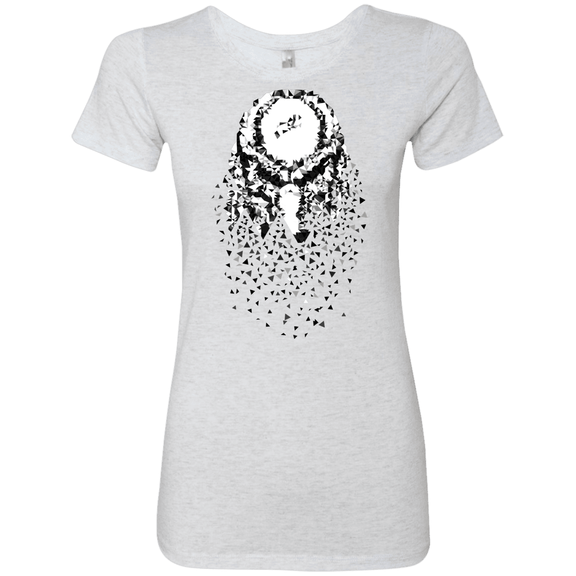 T-Shirts Heather White / S Predator Lurking Women's Triblend T-Shirt
