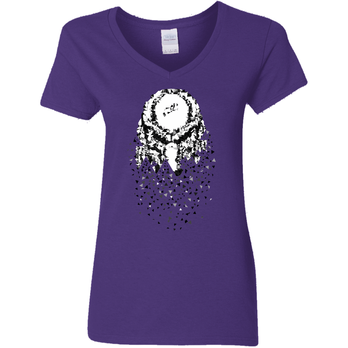 T-Shirts Purple / S Predator Lurking Women's V-Neck T-Shirt