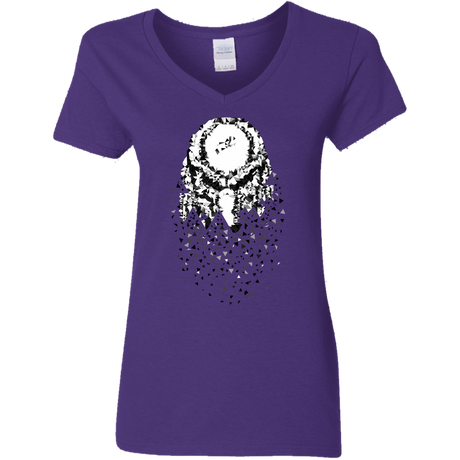 T-Shirts Purple / S Predator Lurking Women's V-Neck T-Shirt