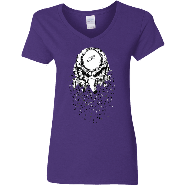 T-Shirts Purple / S Predator Lurking Women's V-Neck T-Shirt