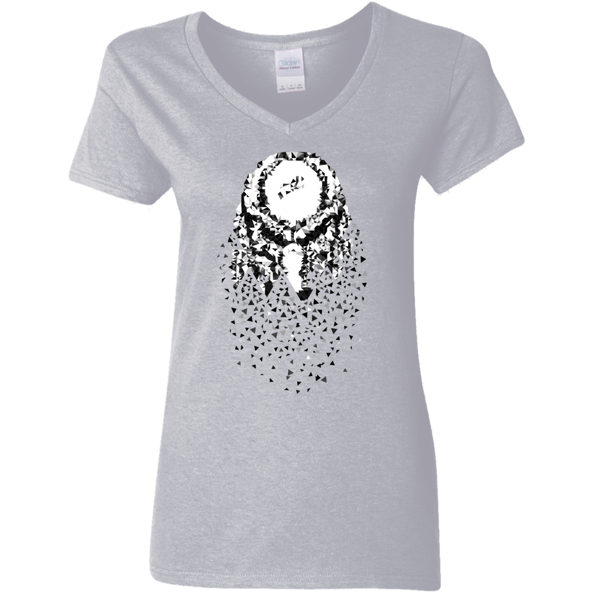 T-Shirts Sport Grey / S Predator Lurking Women's V-Neck T-Shirt