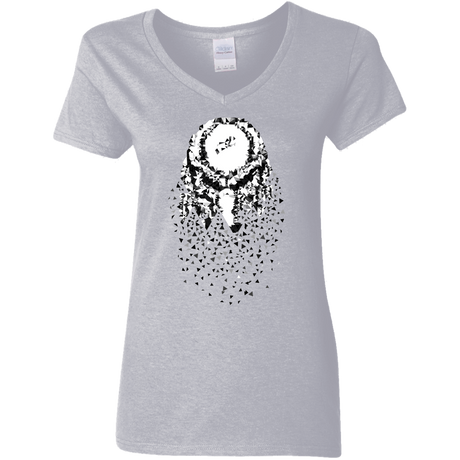 T-Shirts Sport Grey / S Predator Lurking Women's V-Neck T-Shirt