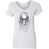 T-Shirts White / S Predator Lurking Women's V-Neck T-Shirt