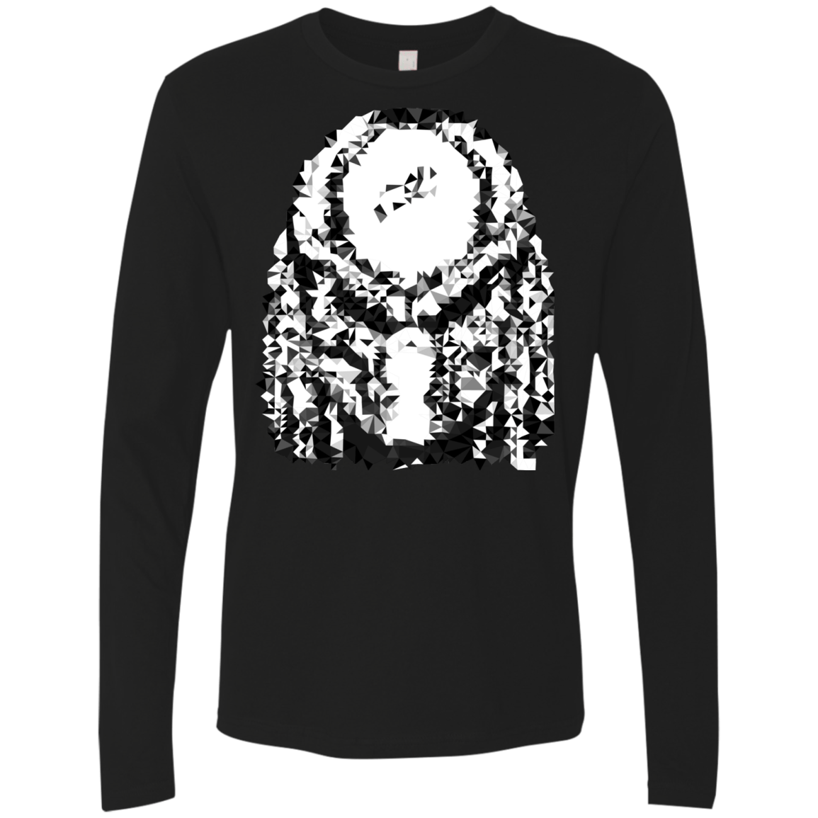 Predator Pixel Men's Premium Long Sleeve