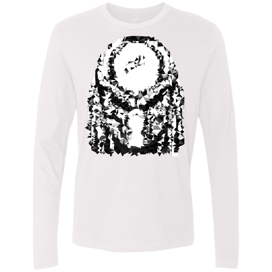 Predator Pixel Men's Premium Long Sleeve