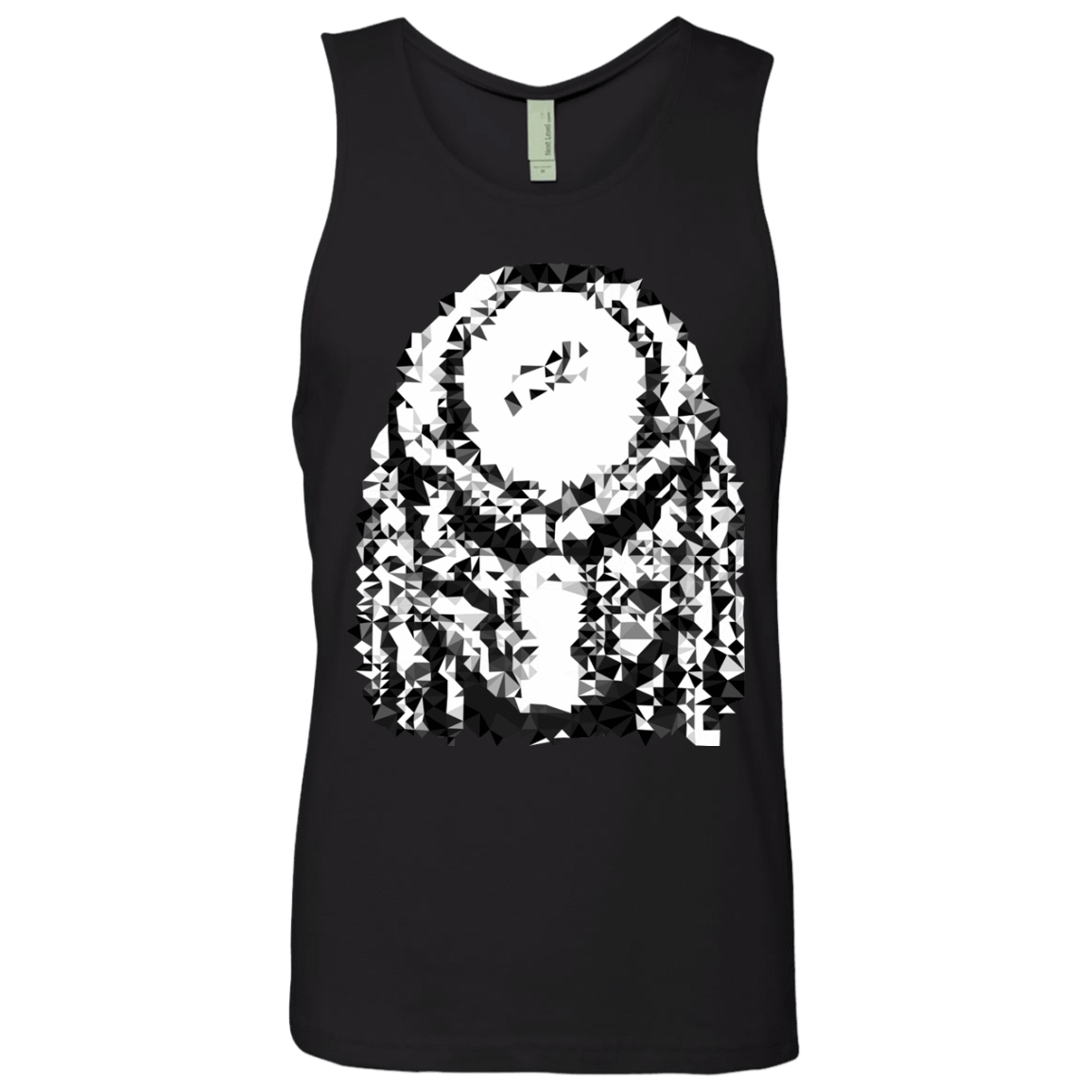 T-Shirts Black / S Predator Pixel Men's Premium Tank Top