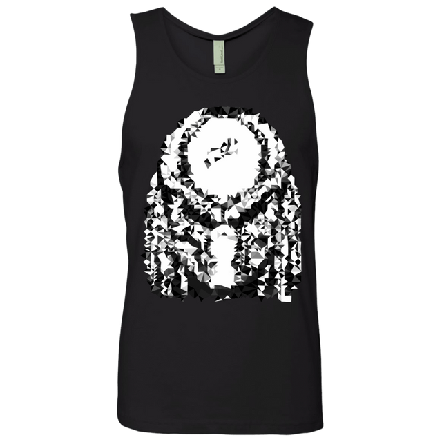 T-Shirts Black / S Predator Pixel Men's Premium Tank Top