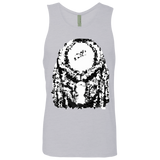 T-Shirts Heather Grey / S Predator Pixel Men's Premium Tank Top