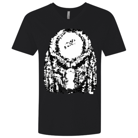 T-Shirts Black / X-Small Predator Pixel Men's Premium V-Neck