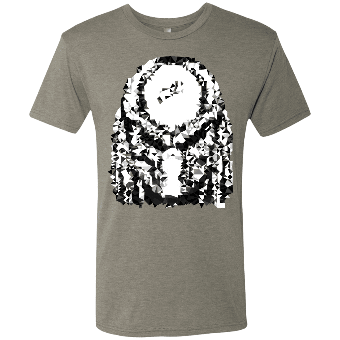 T-Shirts Venetian Grey / S Predator Pixel Men's Triblend T-Shirt