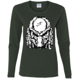T-Shirts Forest / S Predator Pixel Women's Long Sleeve T-Shirt