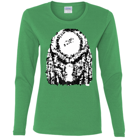 T-Shirts Irish Green / S Predator Pixel Women's Long Sleeve T-Shirt
