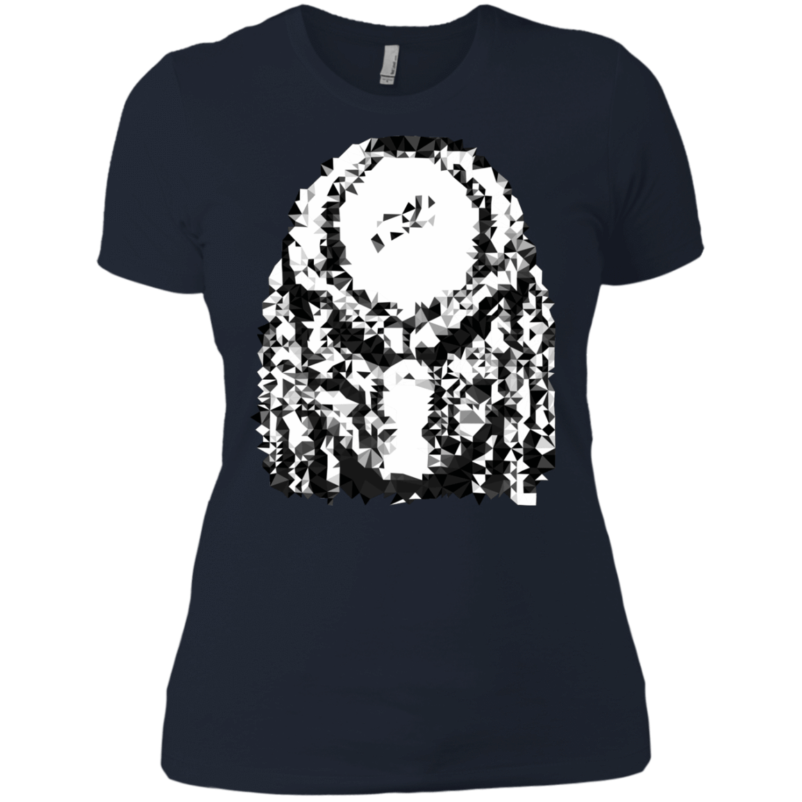 T-Shirts Midnight Navy / X-Small Predator Pixel Women's Premium T-Shirt