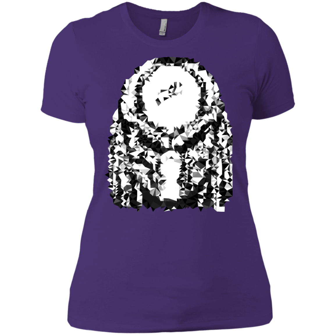 T-Shirts Purple Rush/ / X-Small Predator Pixel Women's Premium T-Shirt
