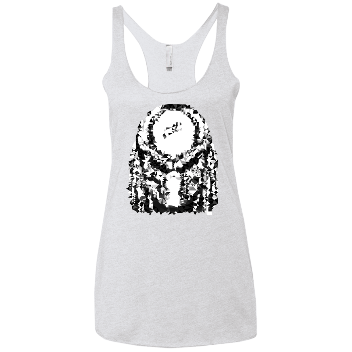 Predator Pixel Women's Triblend Racerback Tank