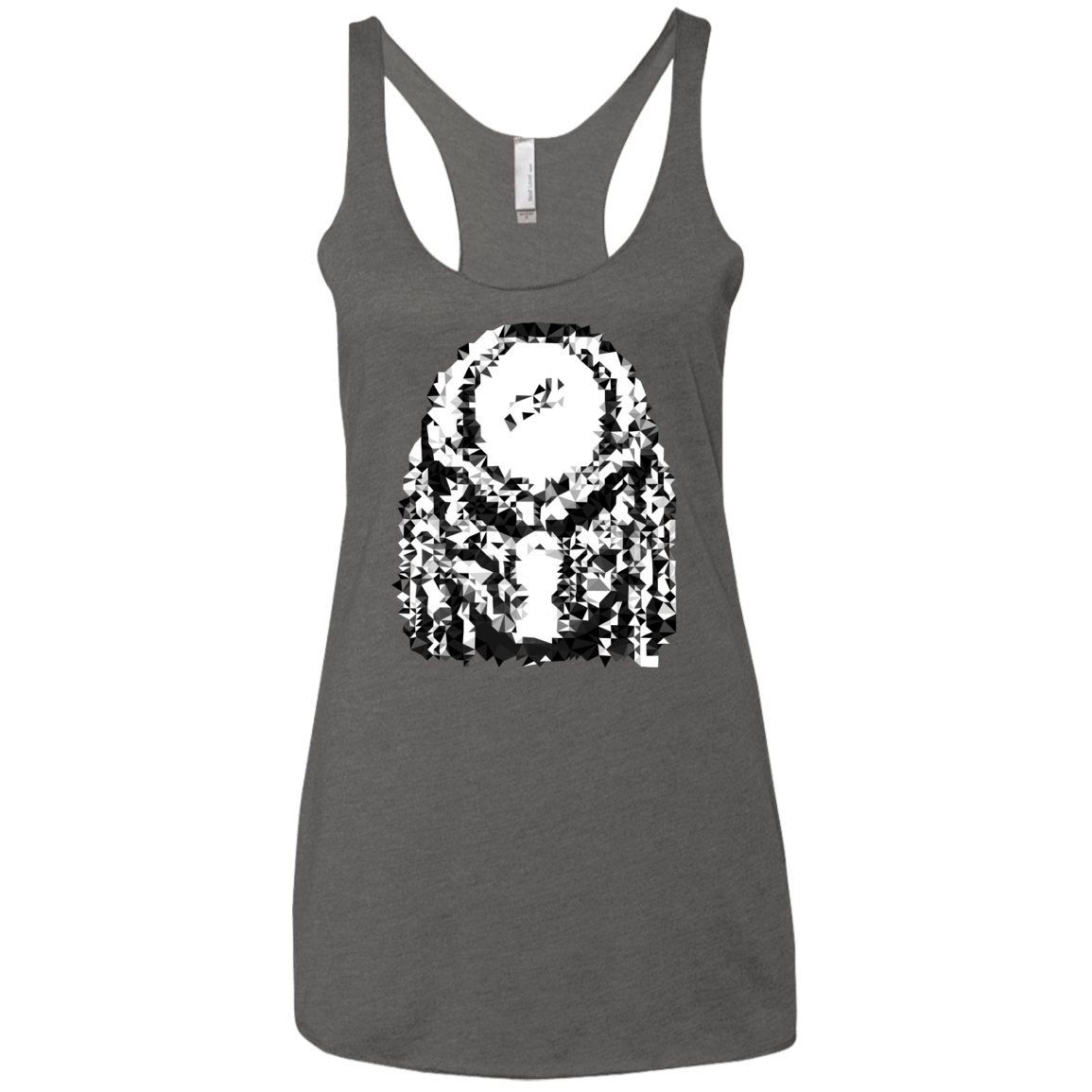 Predator Pixel Women's Triblend Racerback Tank