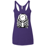 Predator Pixel Women's Triblend Racerback Tank