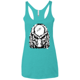 Predator Pixel Women's Triblend Racerback Tank