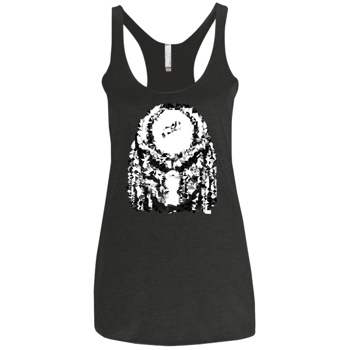 Predator Pixel Women's Triblend Racerback Tank