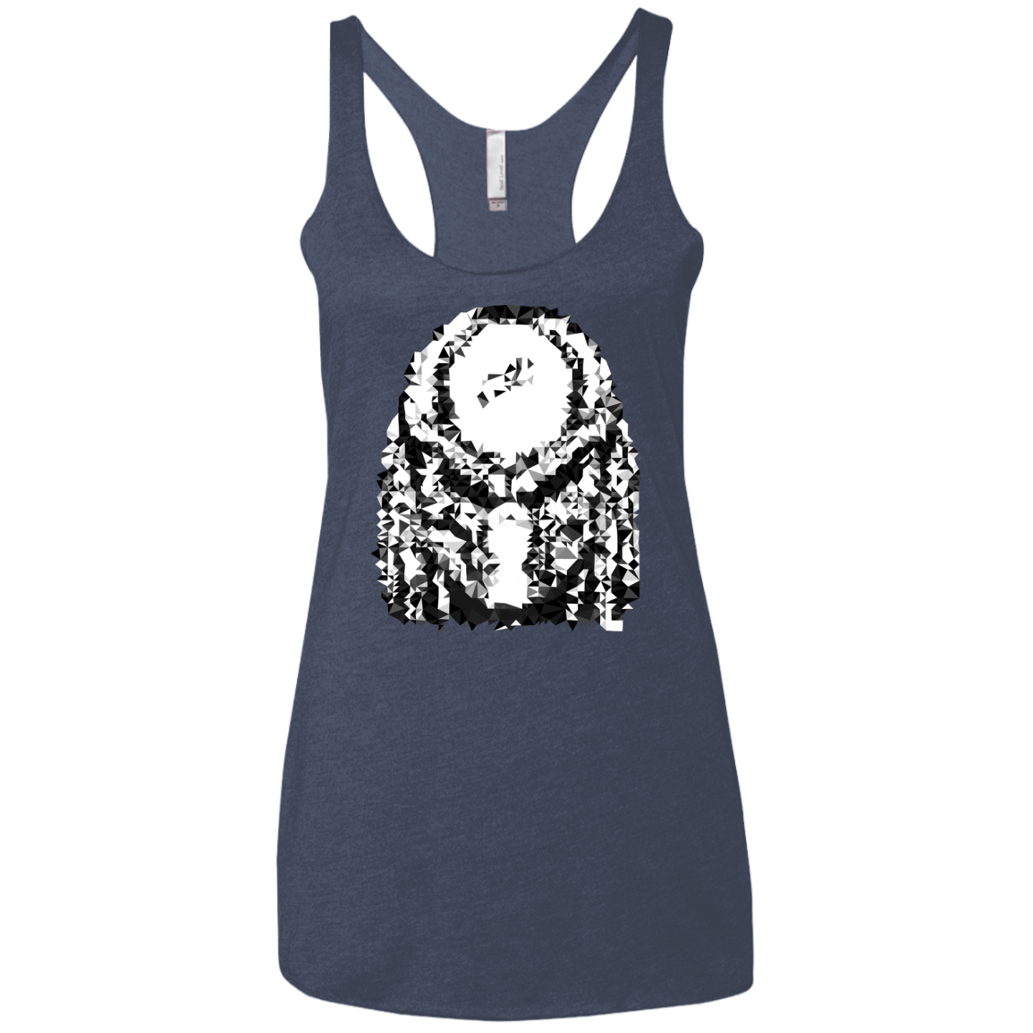 Predator Pixel Women's Triblend Racerback Tank