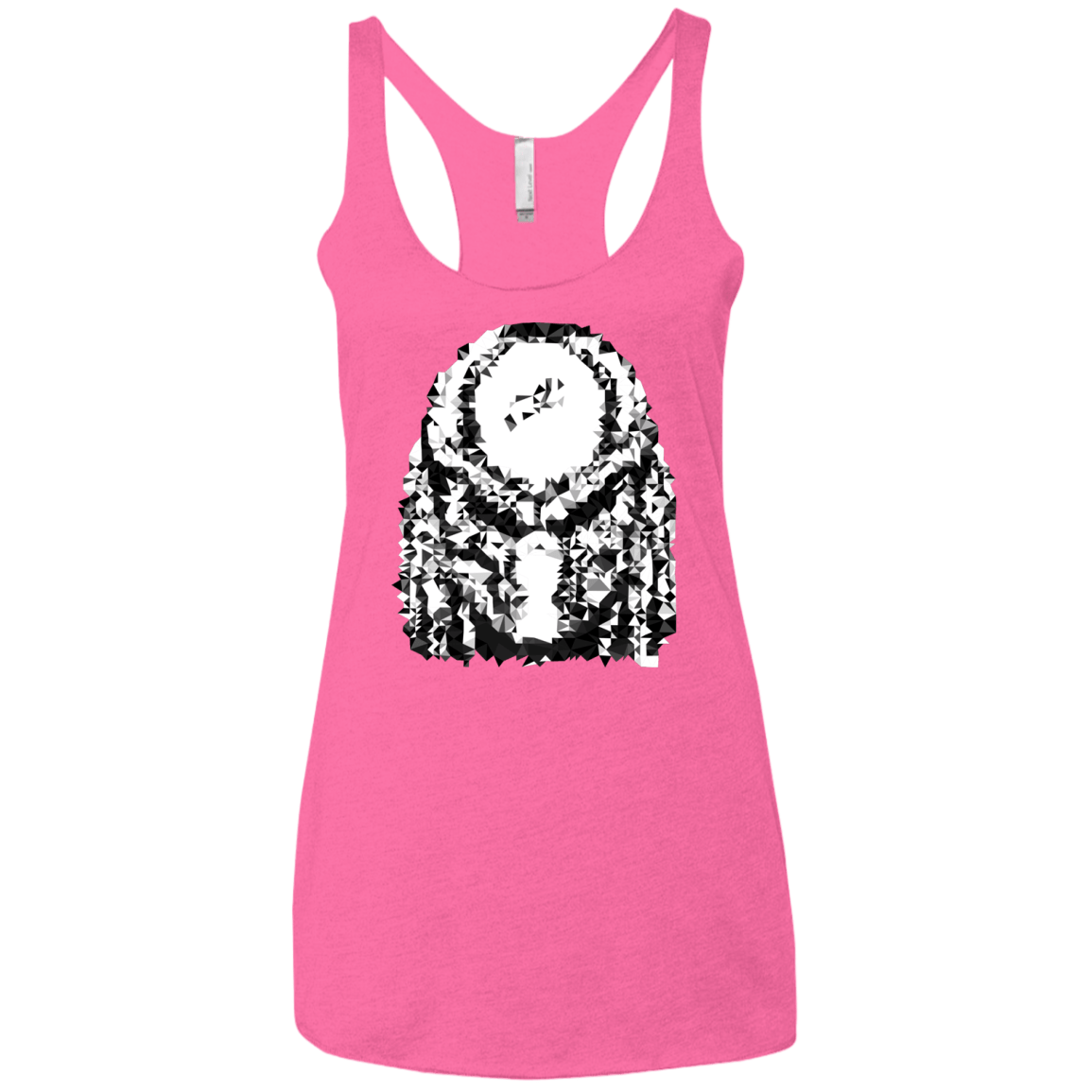 Predator Pixel Women's Triblend Racerback Tank