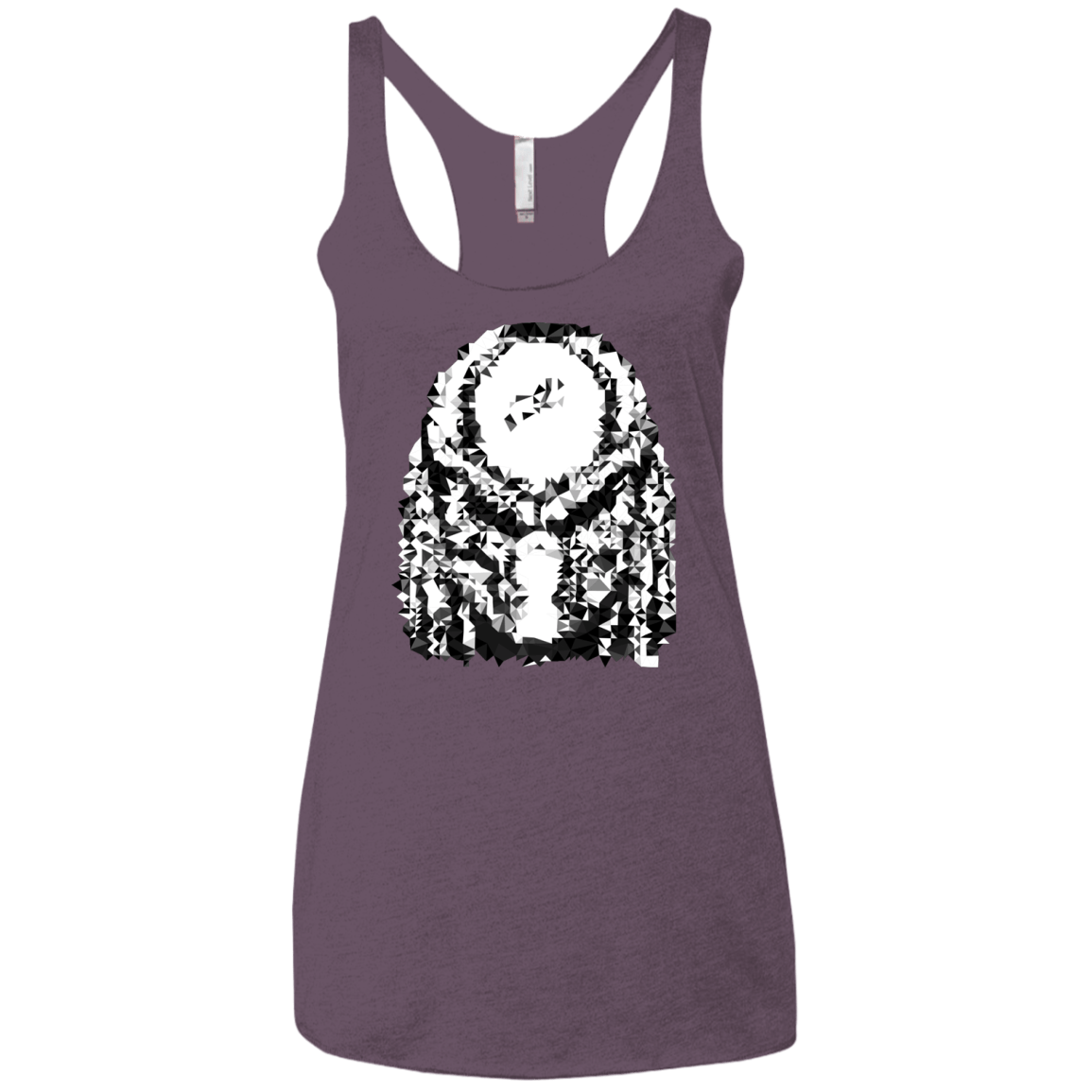 Predator Pixel Women's Triblend Racerback Tank